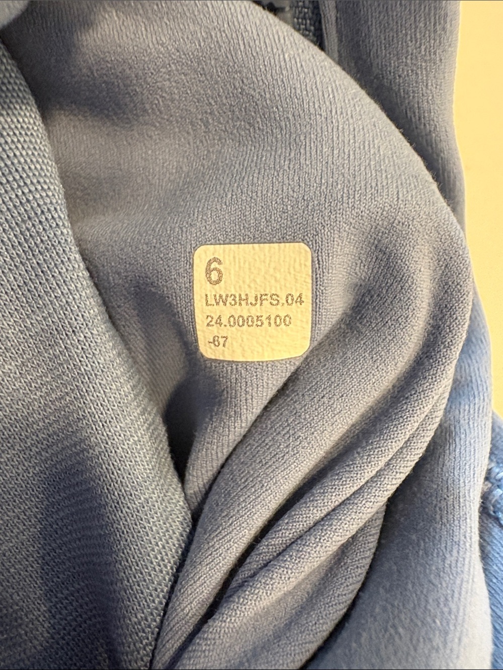 Lululemon Define Cropped Jacket Nulu ~ 6 ~ Blue Willow - Picture 12 of 16